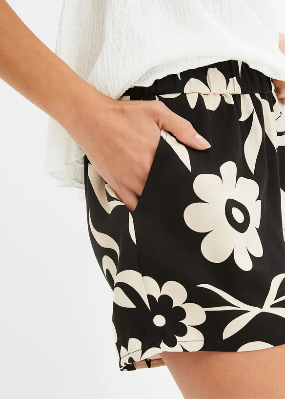 Short en viscose avec poches sur le côté, bpc bonprix collection