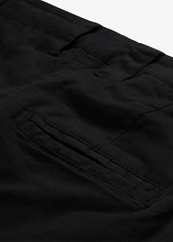 Pantalon chino en coton, longueur chevilles, bonprix