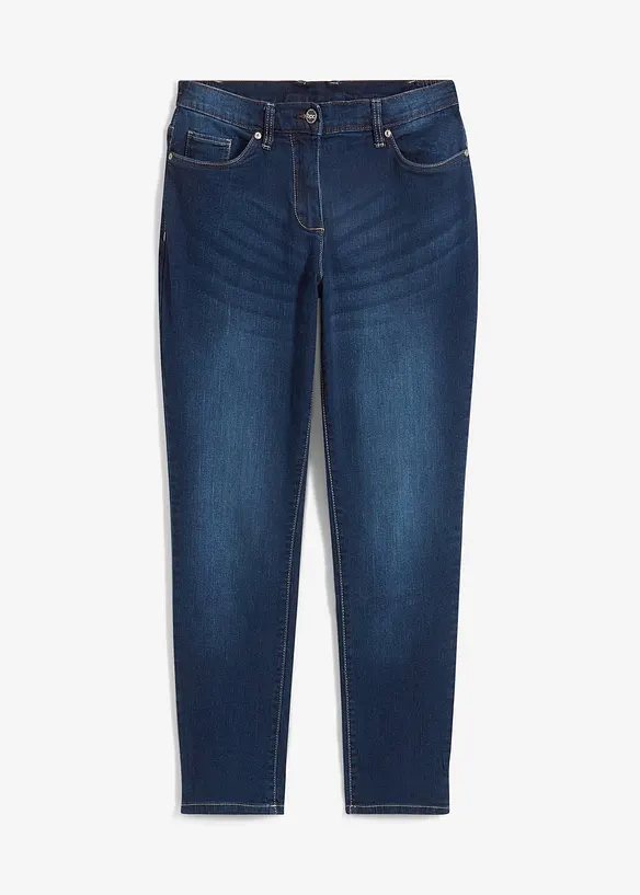 Jean boyfriend taille mi-haute, extensible, bonprix