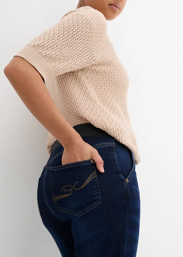 Boyfriend-Jeans Mid Waist, Bequembund, bonprix