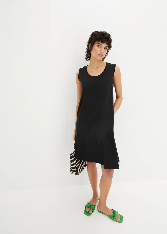 Jerseykleid mit reiner Bio-Baumwolle, bonprix