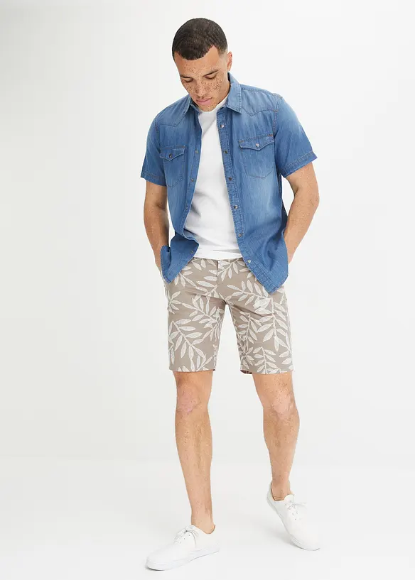 Short chino extensible, Regular Fit, bonprix