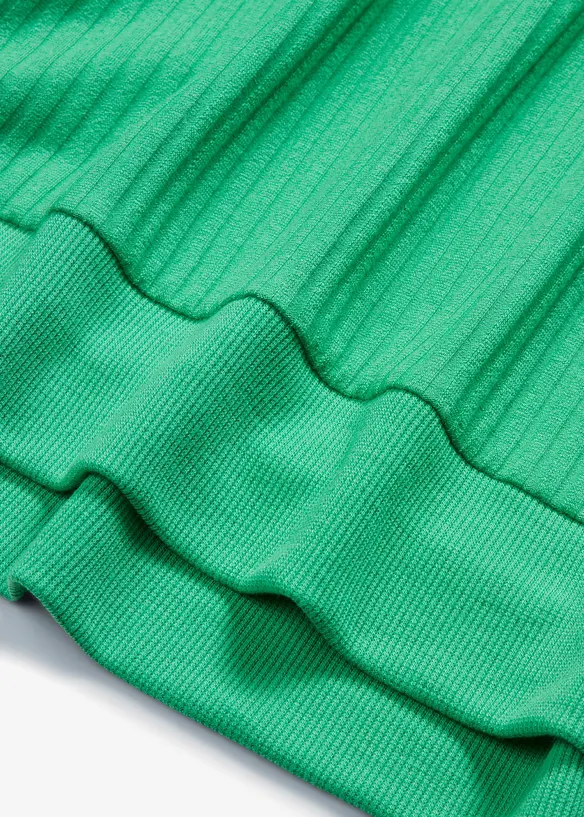Rippshirt mit Fledermausärmeln, bonprix