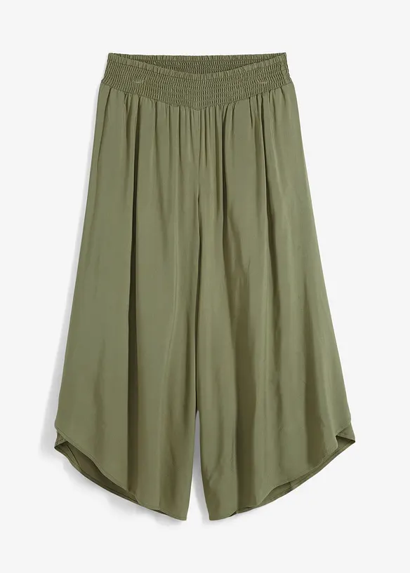 Jupe-culotte longueur mollet en viscose, bonprix