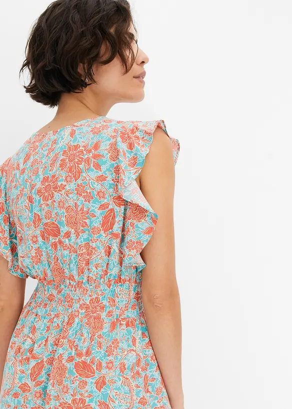 Robe longue imprimée, bonprix