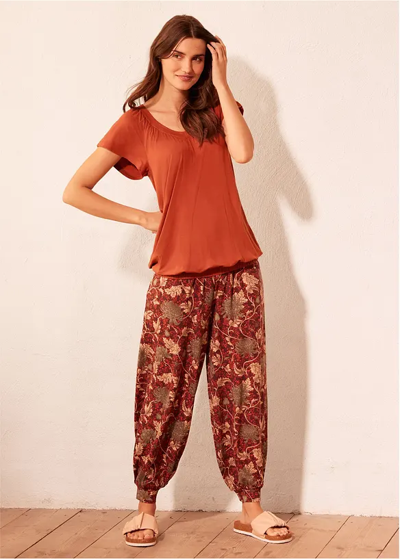 T-shirt en viscose extensible, bonprix