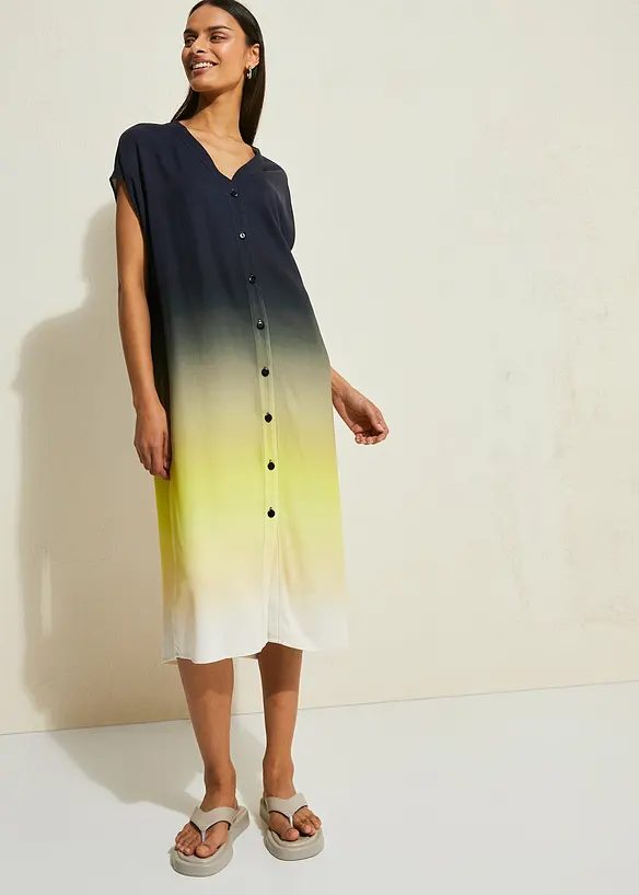 Kaftan-Kleid aus Viskose, bonprix