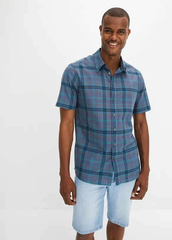 Chemise manches courtes 100% coton, bonprix