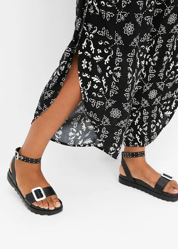 Pantalon paréo fendu sur les côtés, bonprix