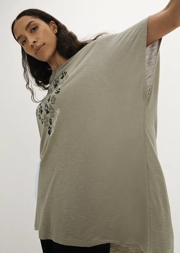 T-shirt en viscose fluide, bonprix