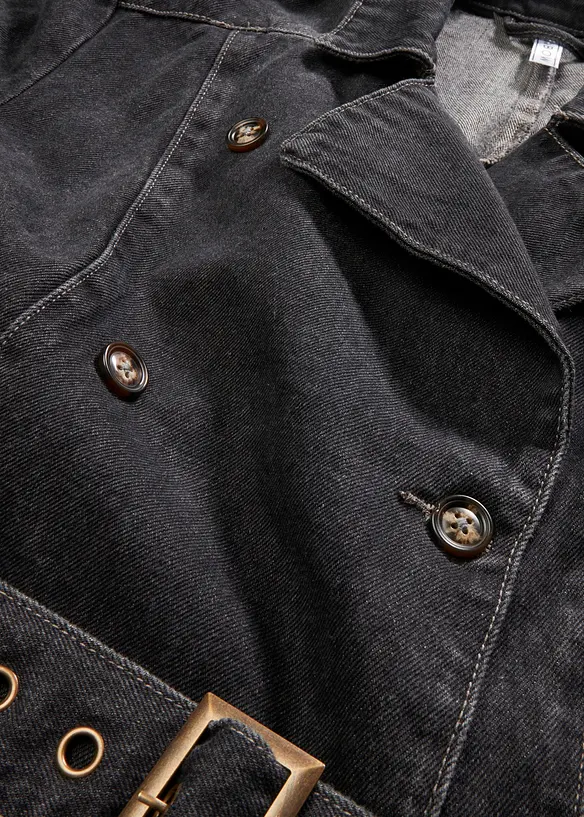 Trench-coat en jean, bonprix