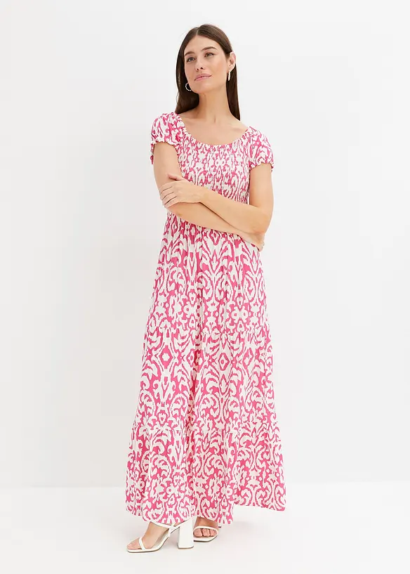 Robe longue en viscose extensible, bonprix