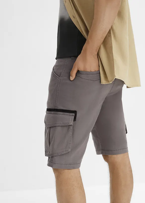 Bermuda cargo extensible, Regular Fit, bonprix