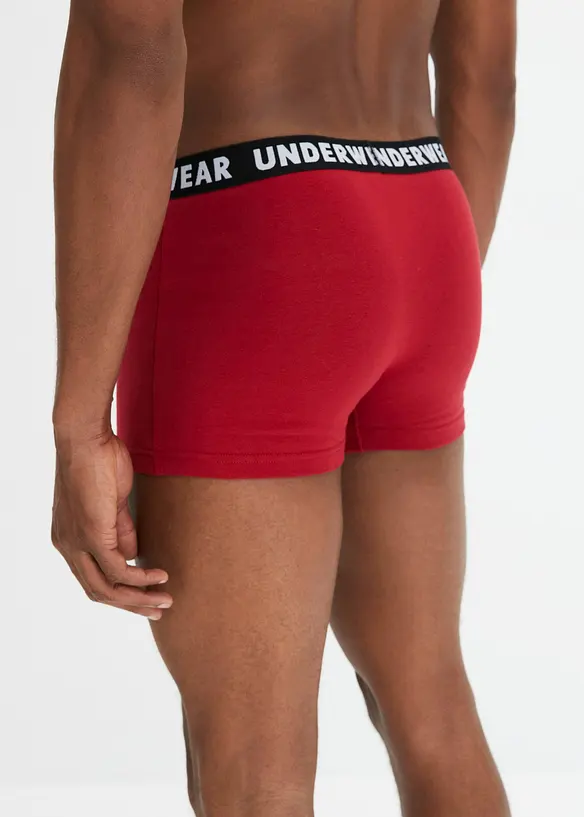 Lot de 3 boxers coton, bonprix