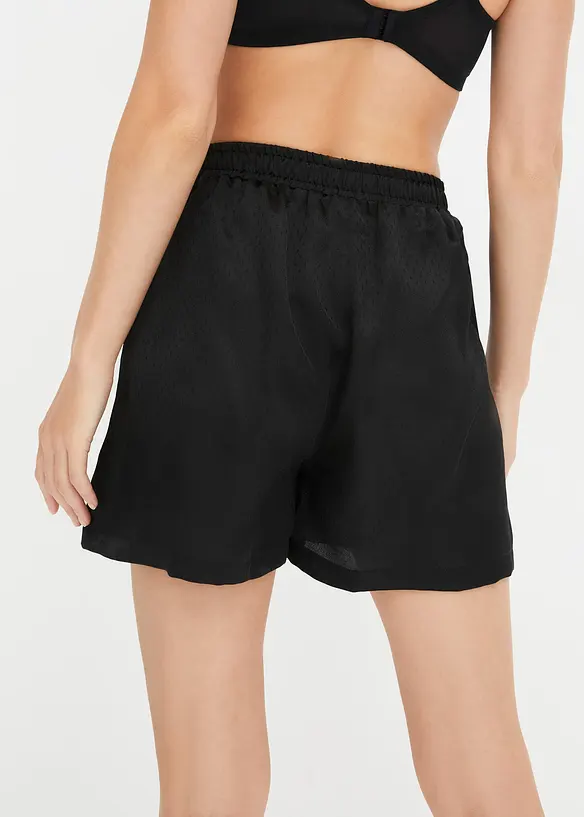 Short de pyjama en satin, bonprix