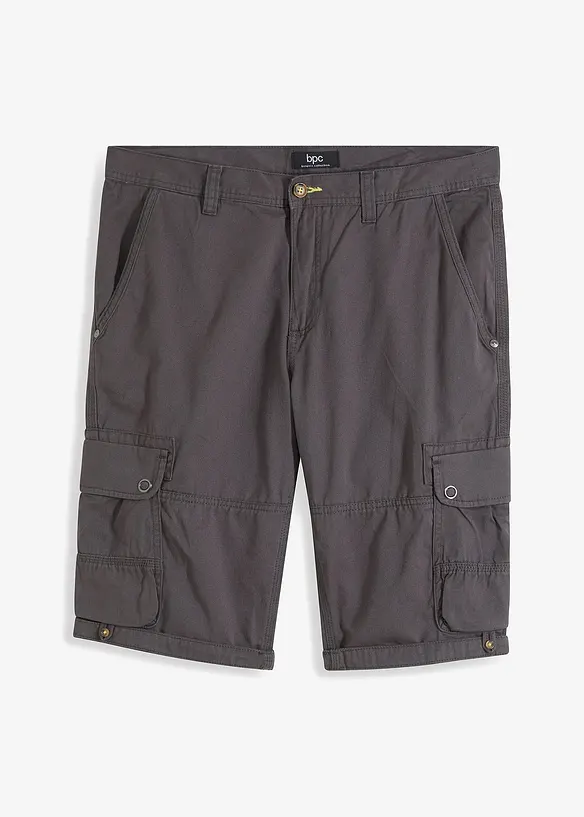 Bermuda cargo 100% coton, Regular, bonprix