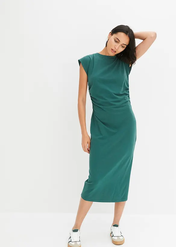 Robe en jersey coton extensible, bonprix