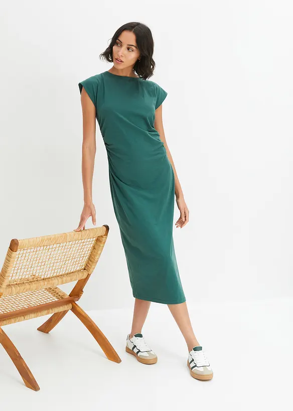 Robe en jersey coton extensible, bonprix