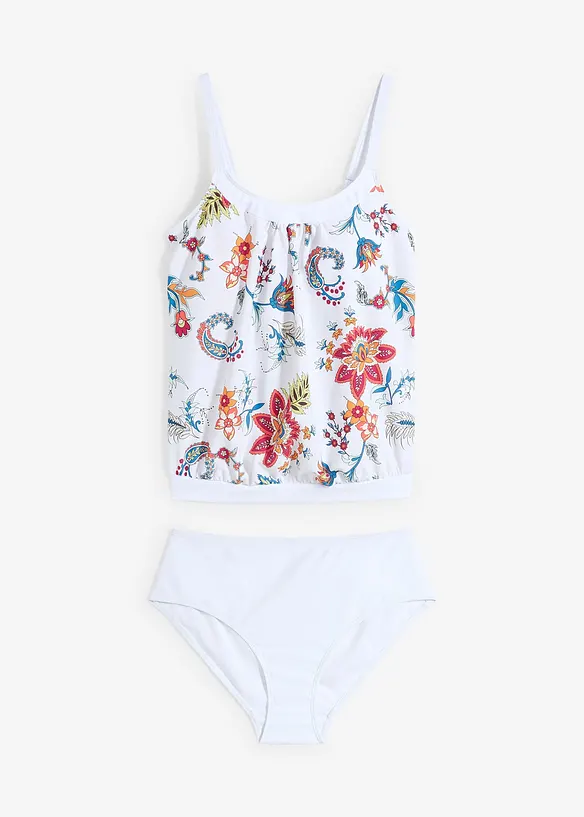 Oversize-Tankini (2-tlg.Set) mit verstellbaren Trägern, bonprix
