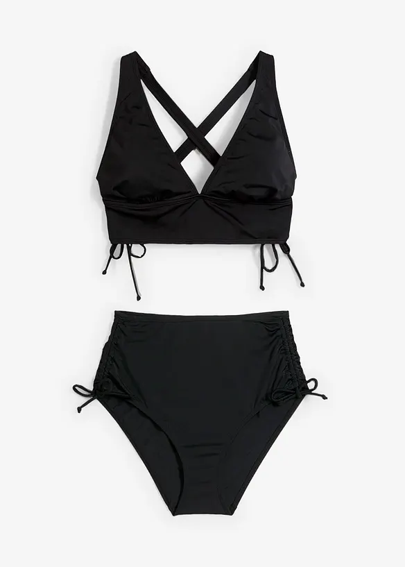 Bustier-Bikini (2-tlg.Set) mit gekreutzten Trägern, bonprix