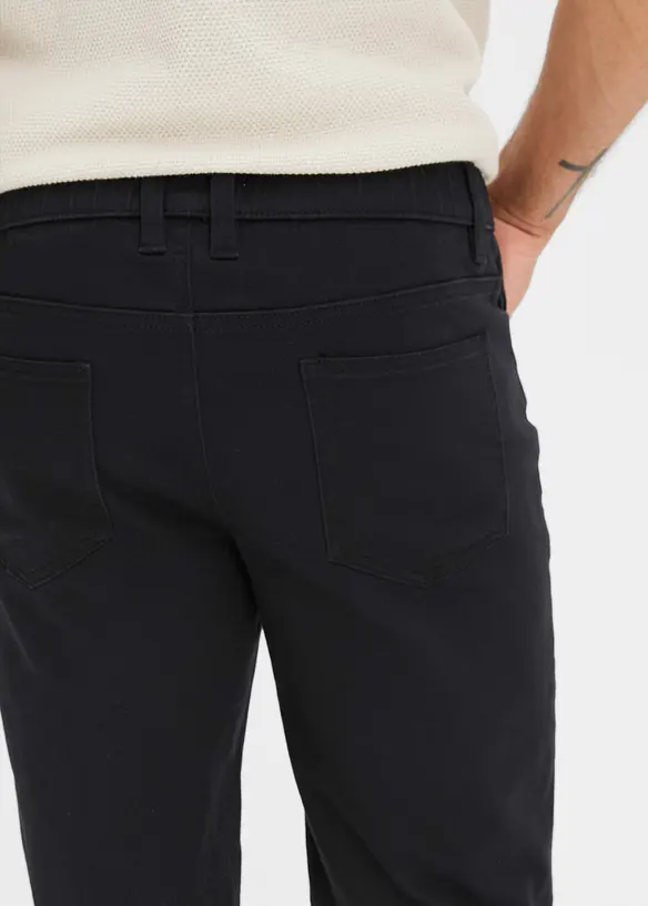 Stretch Schlupfjeans-Bermuda, Regular Fit (2er Pack), bonprix