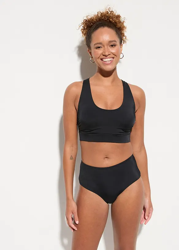 Bustier-Bikini (2-tlg.Set) mit Ringerrücken, bonprix
