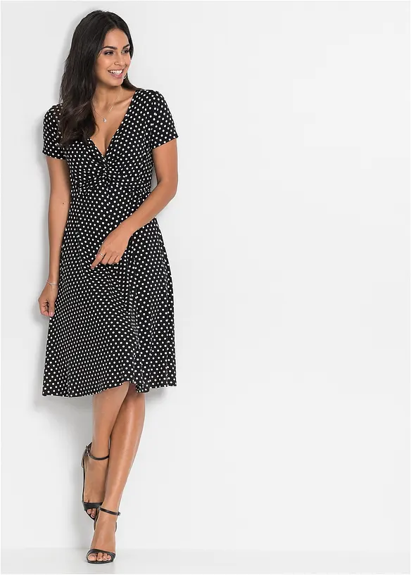 Robe en jersey viscose extensible, bonprix