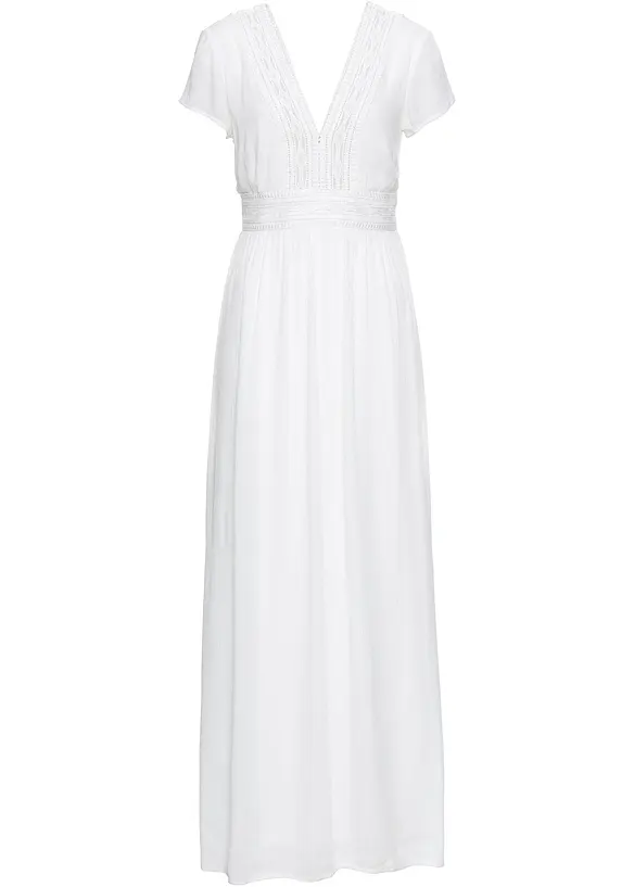 Maxikleid aus fließender Viskose, bonprix