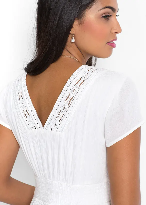 Maxikleid aus fließender Viskose, bonprix