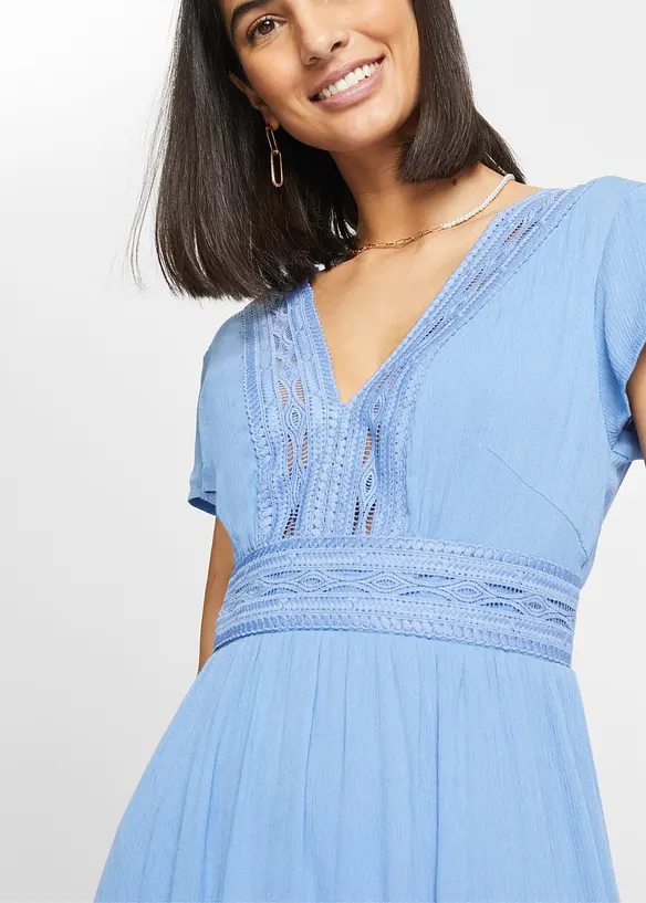 Robe longue en viscose fluide, bonprix
