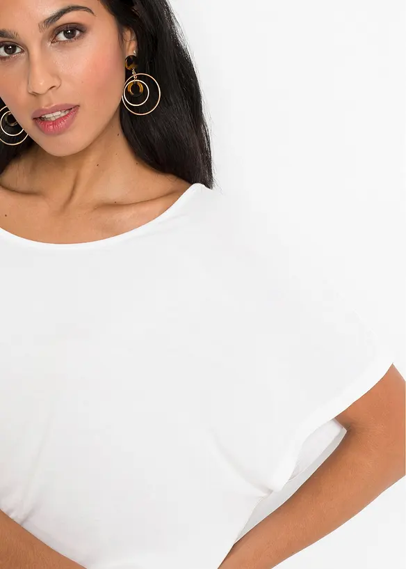 T-shirt en viscose mélangée, bonprix
