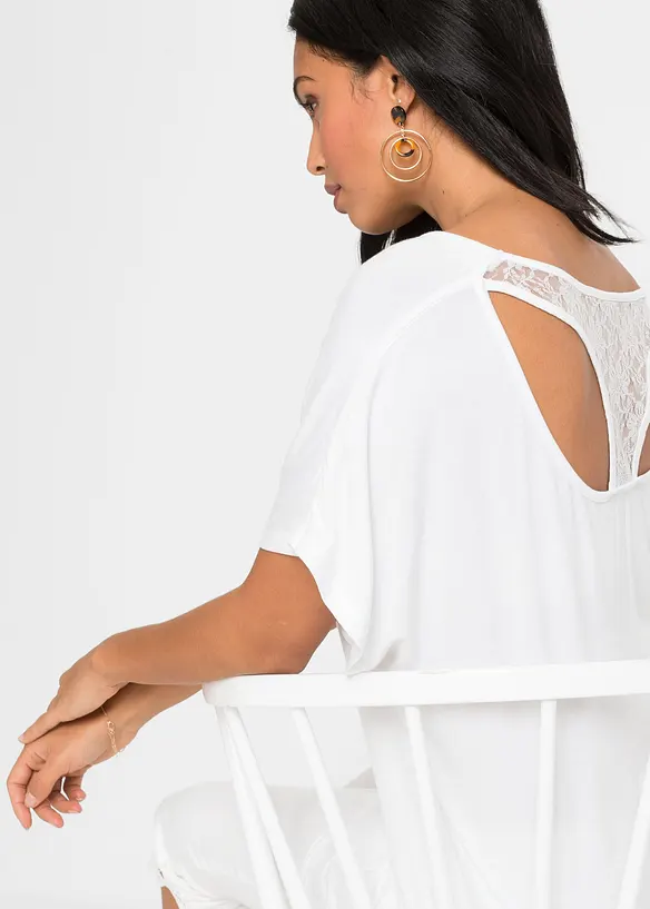 T-shirt en viscose mélangée, bonprix