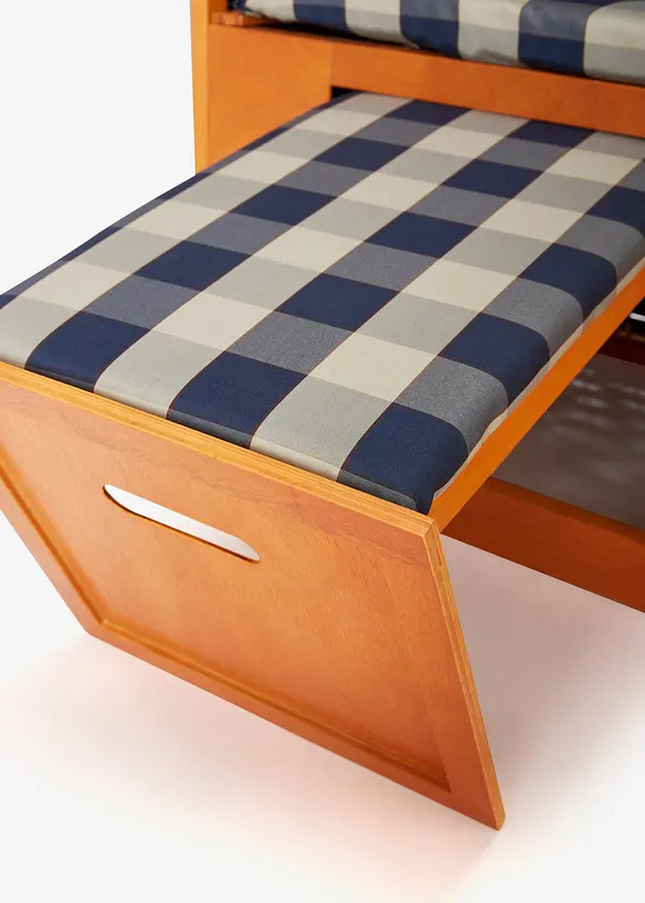 Fauteuil-cabine avec tissu à carreaux, bonprix