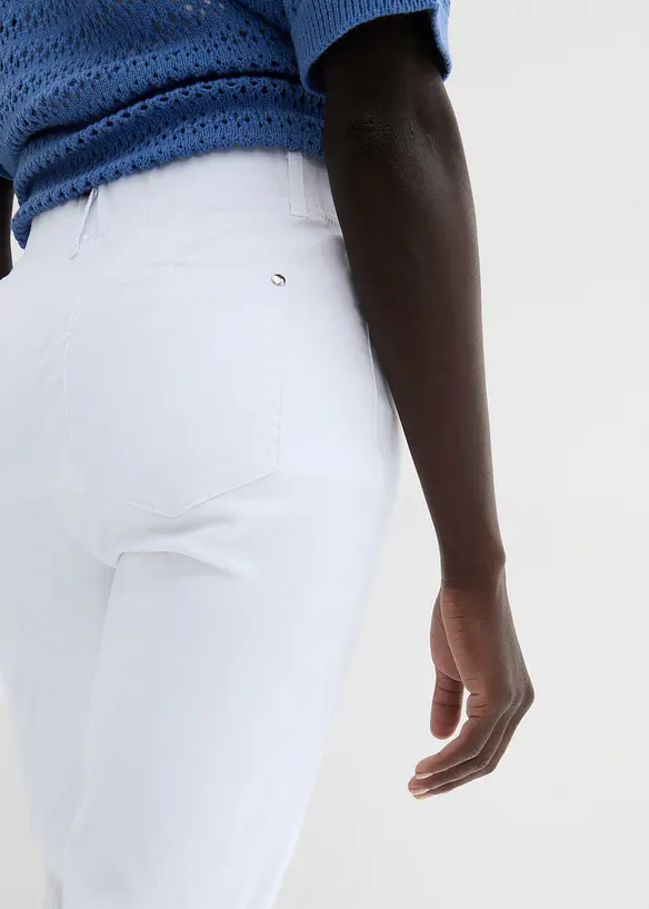 Pantalon extensible à taille élastiquée, bonprix