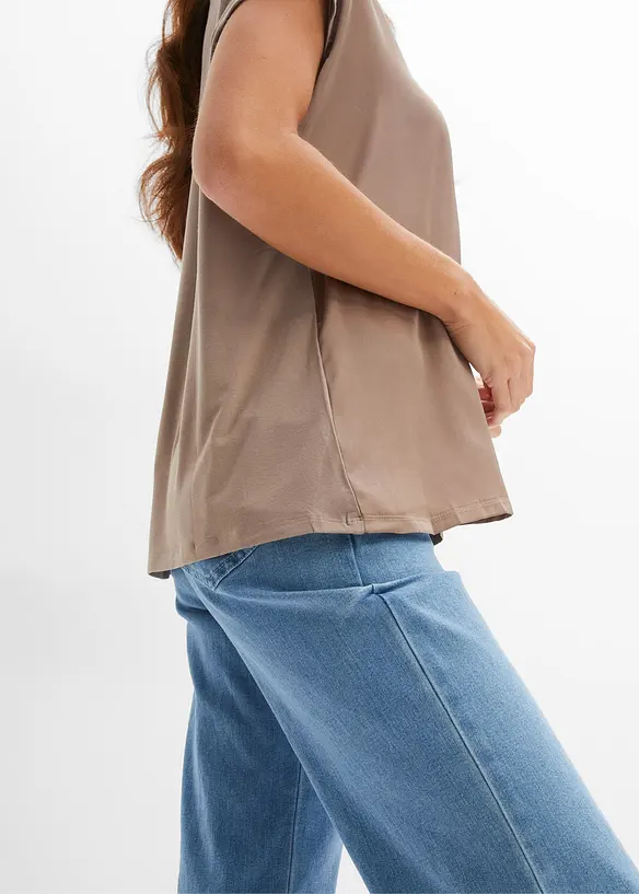 T-shirt en viscose mélangée, bonprix