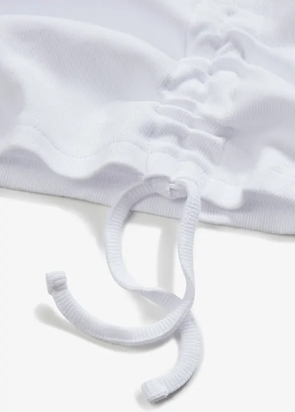 Rippshirt aus reiner Bio-Baumwolle, bonprix