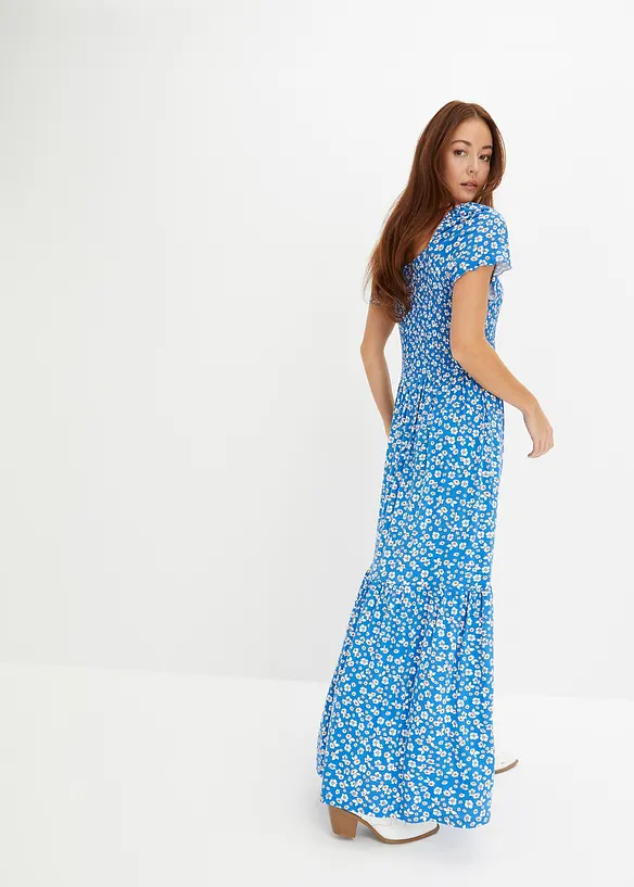 Bedrucktes Maxikleid aus nachhaltiger Viskose, bonprix