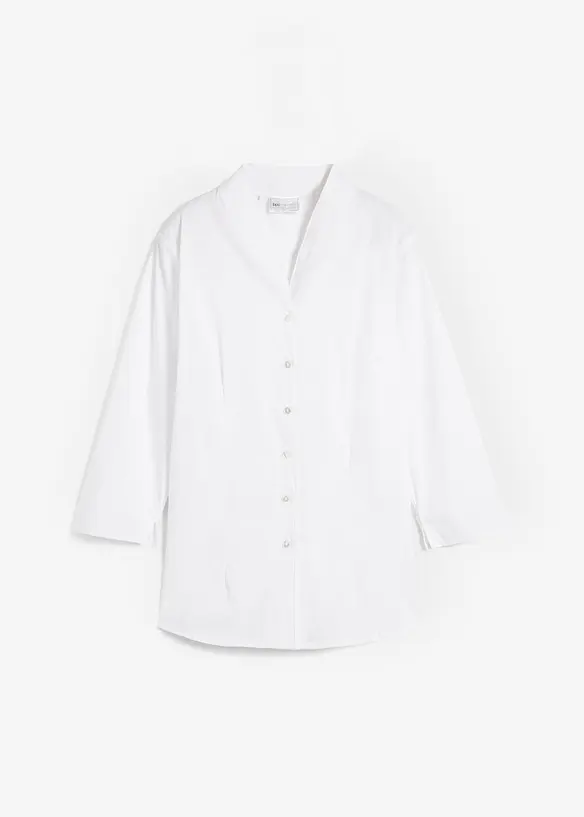 Bluse mit Stehkragen, bonprix