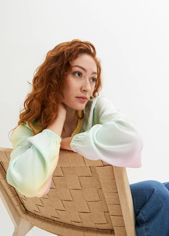 Bluse aus fließender Viskose, bonprix