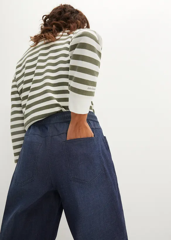 Jeans jogger, coupe droite, bonprix