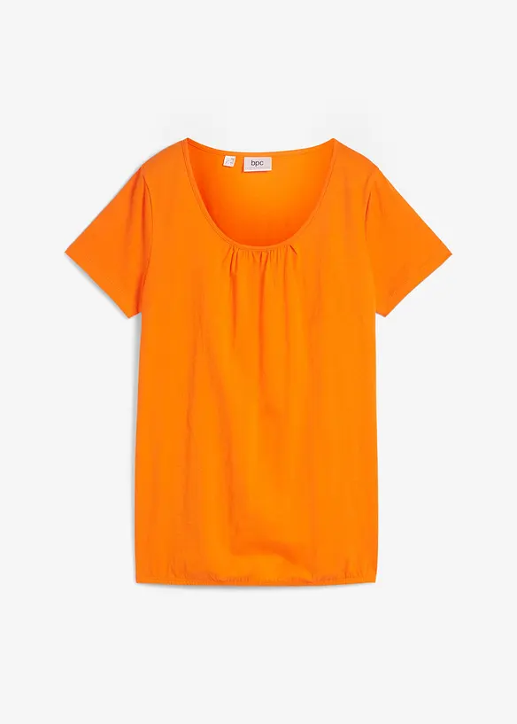 Shirt aus reiner Baumwolle, Kurzarm, bonprix