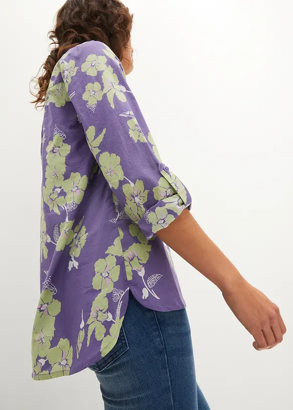 Tunique-blouse 100% coton, bonprix