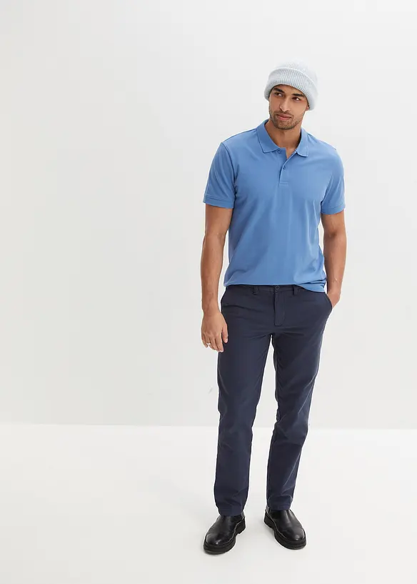 Polo en maille piquée 100% coton, bonprix