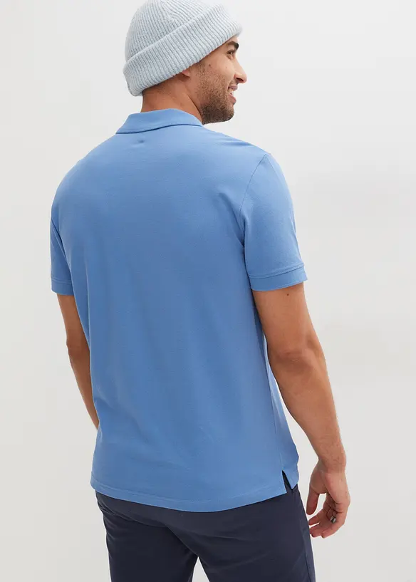 Polo en maille piquée 100% coton, bonprix
