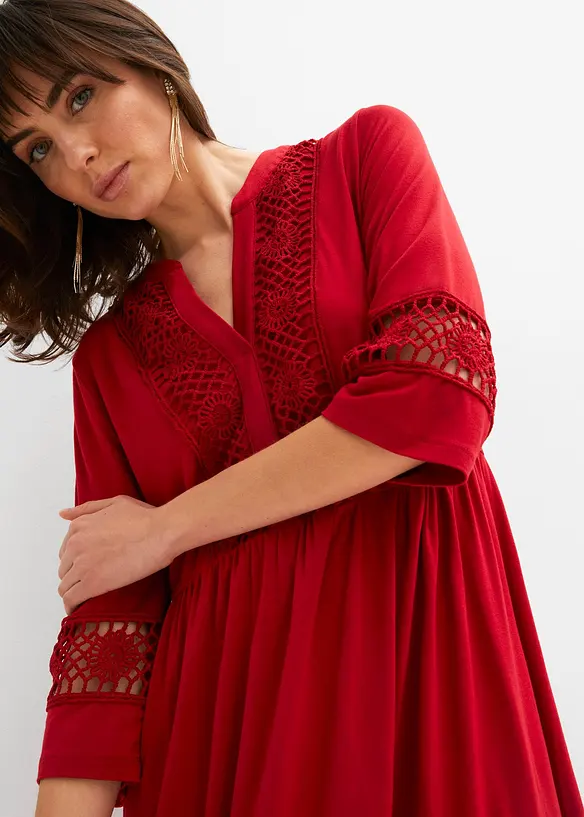 Tunika-Kleid aus softer Viskose, bonprix