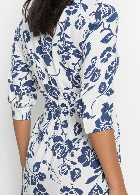 Robe-chemise en viscose fluide, bonprix