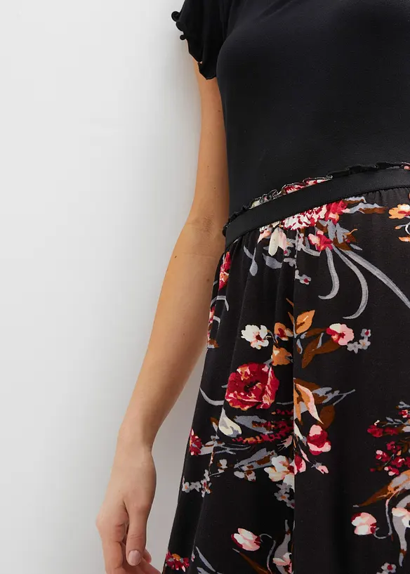 Jerseykleid aus Viskose-Mix, bonprix