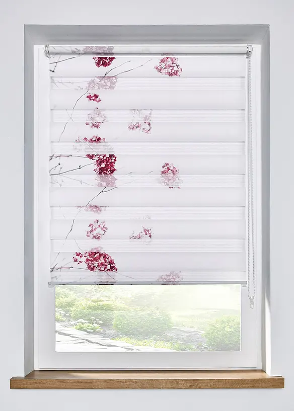 Store enrouleur double à imprimé floral, bonprix