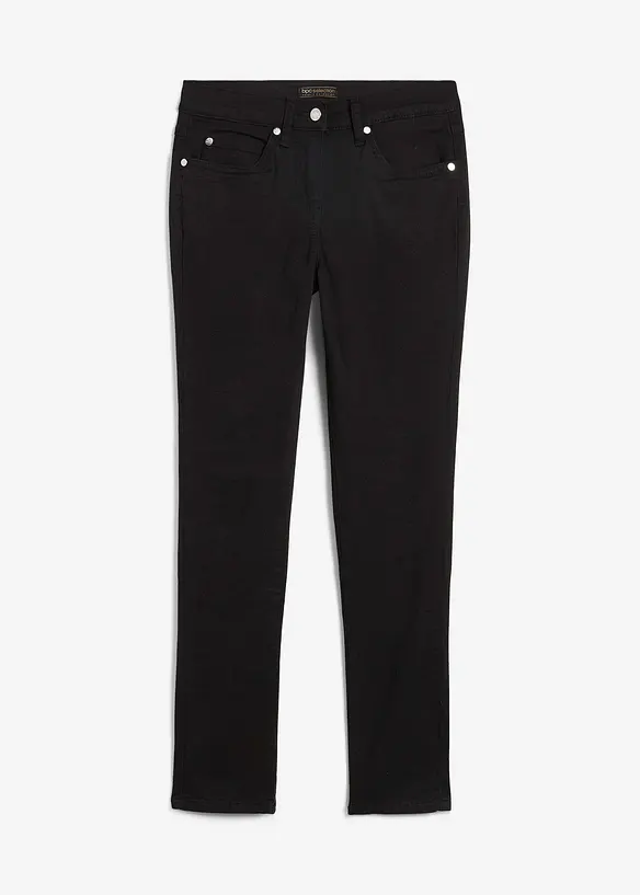 Slim-Fit-Jeans Mid Waist, Super Stretch, bonprix