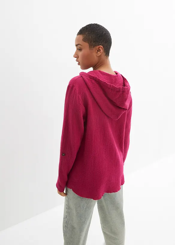 Blouse en gaze 100% coton, bonprix